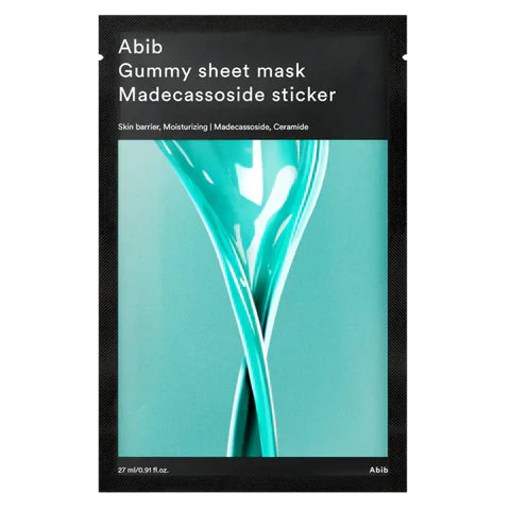 Abib Gummy Sheet Mask Madecassoside Sticker – lakštinė veido kaukė