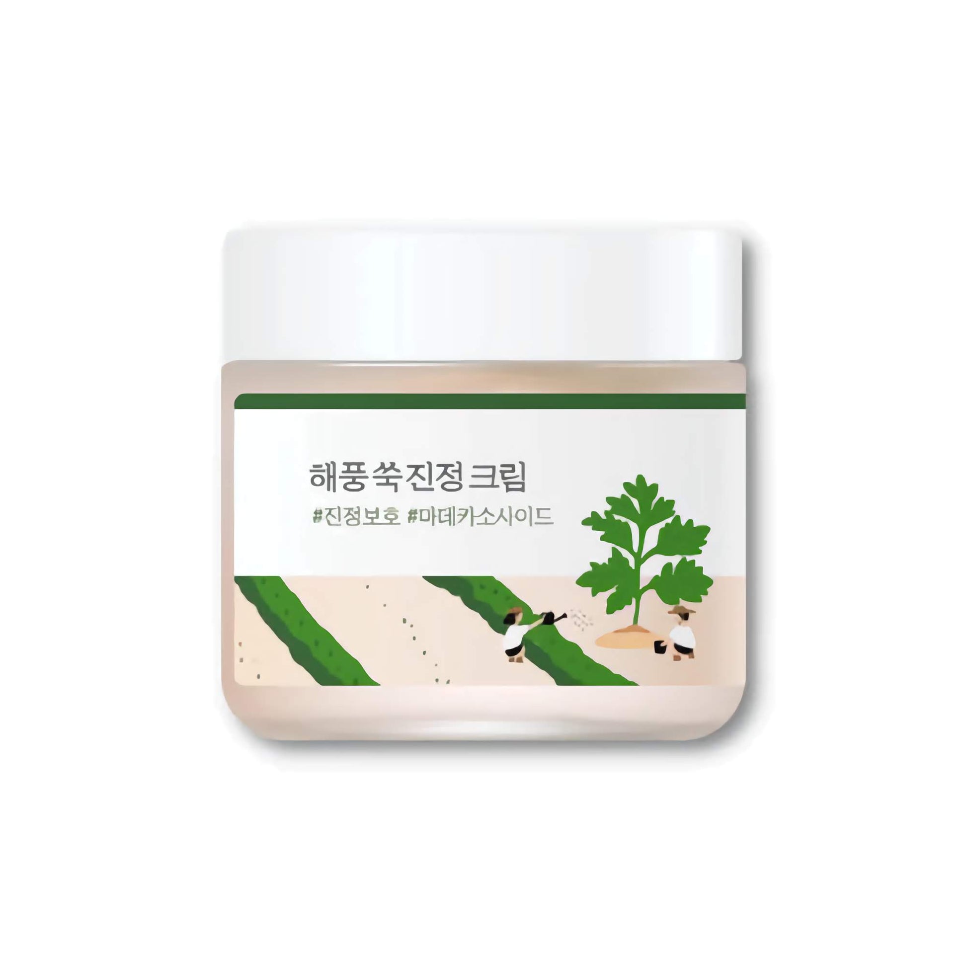 Round Lab Mugwort Calming Cream - raminamasis veido kremas su pelyno ekstraktu